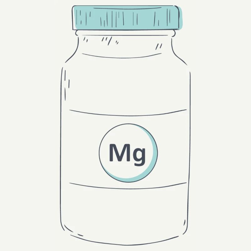 Complément alimentaire protéine de magnésium