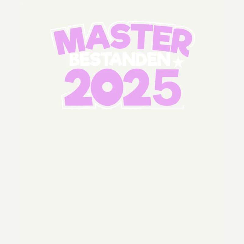 Master 2025 Diplôme de Master Graduation