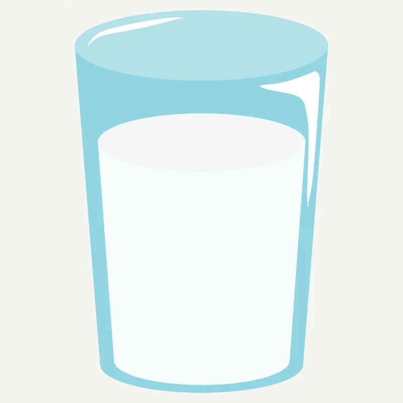 Glas Milch