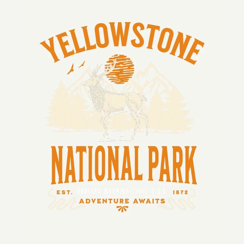 Yellowstone Forest Landscape