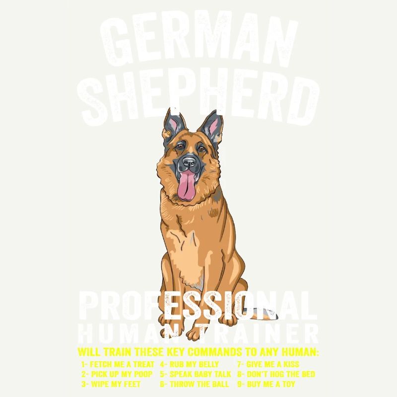 German Shepherd Professional Human Trainer