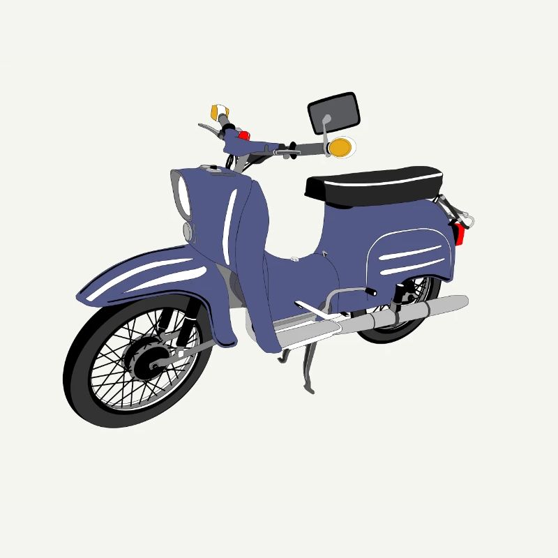 Simson Swallow blue