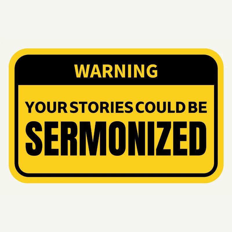 Pasteur avertissant vos histoires Sermon