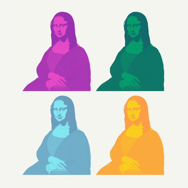 Mona Lisa Popart