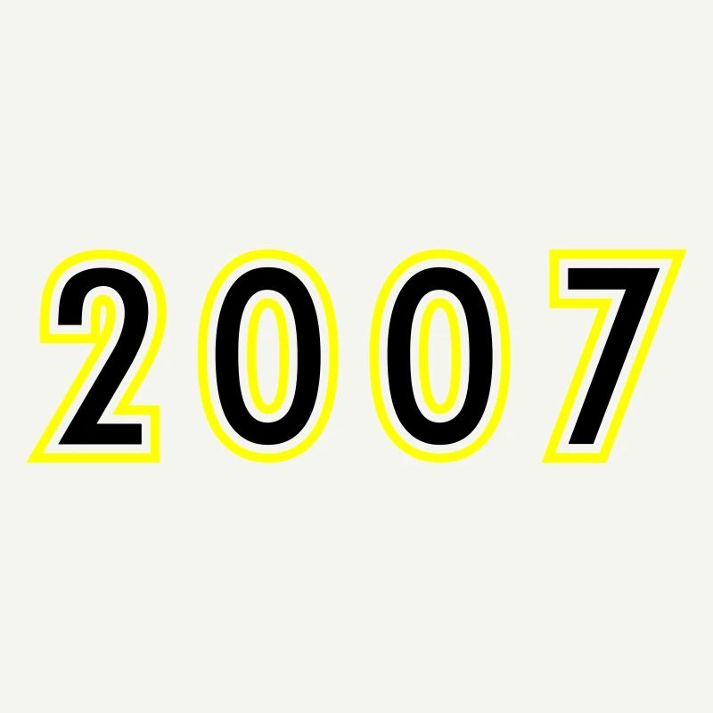 2007 Jahr Geburtstag
