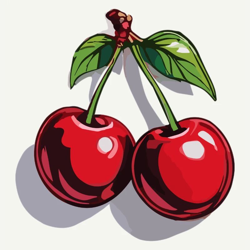 Rote Kirsche Cherries Kirschen Cherry