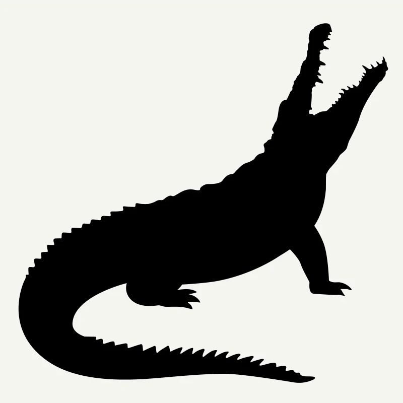 Ein Krokodil