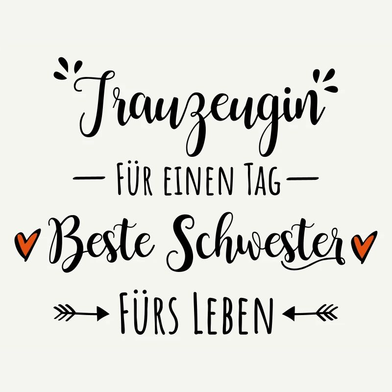 Trauzeugin Beste Schwester Dankeschön Geschenk