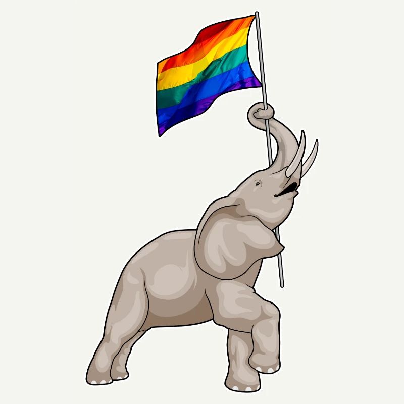 Elephant Rainbow