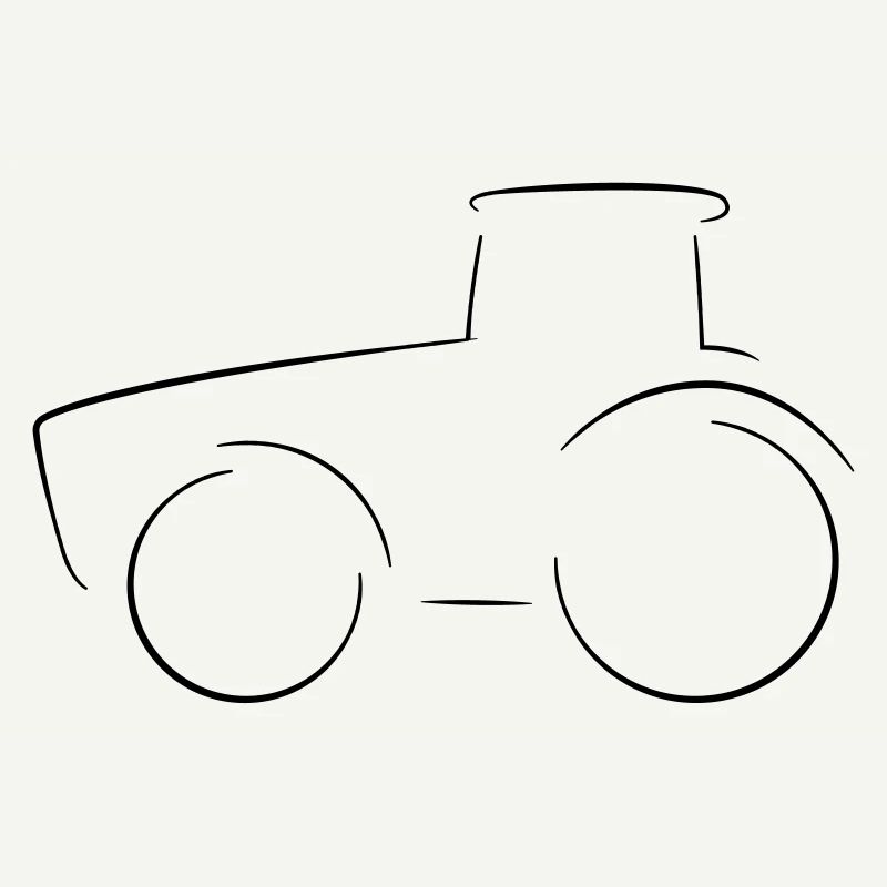 Tractor machine car