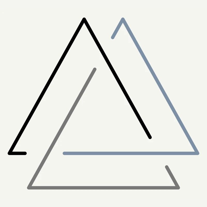 Triangle de Berge – en triade