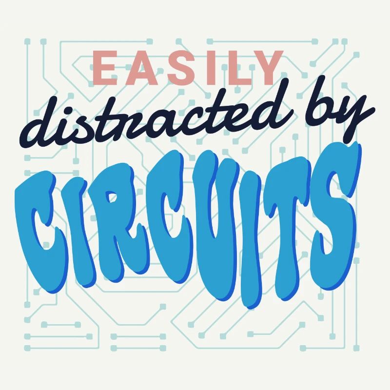 Distracted by Circuits Electrician Craftsman