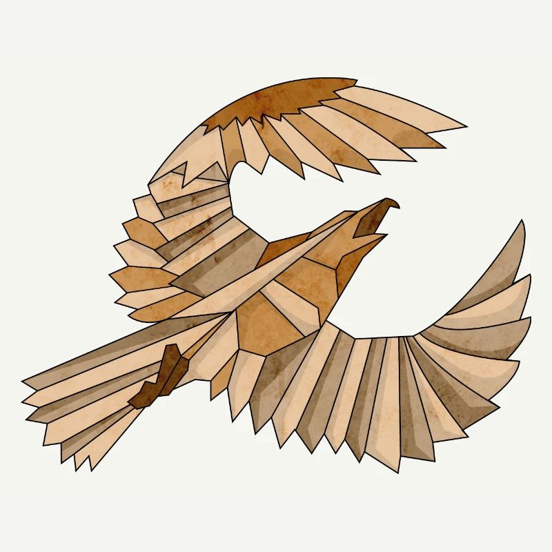 Vector Eagle Vintage T Shirt