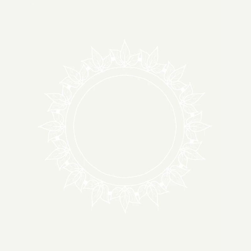 Autumn frame white