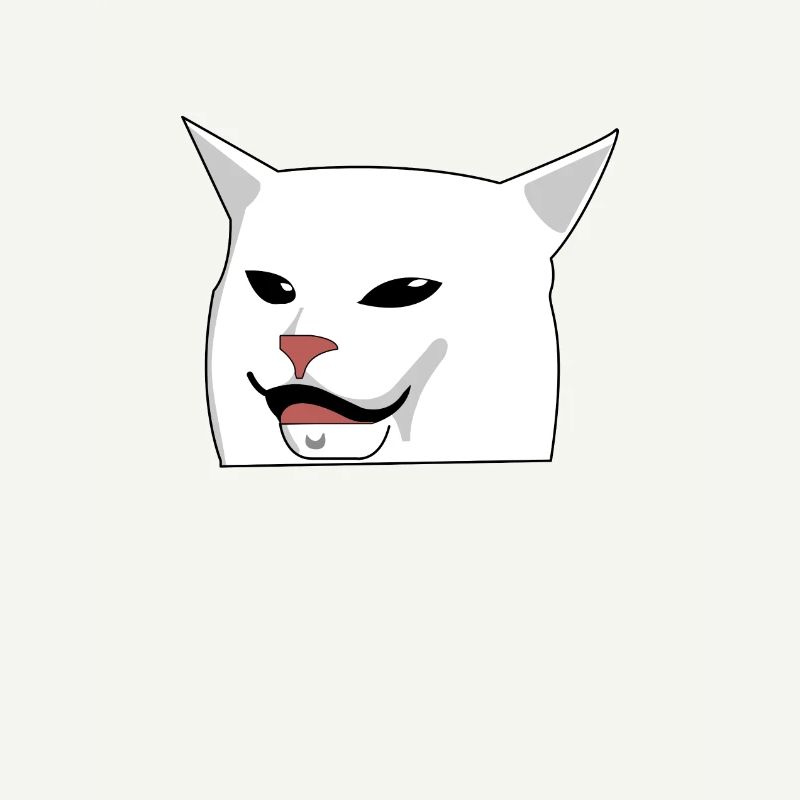 Cat memes at the table