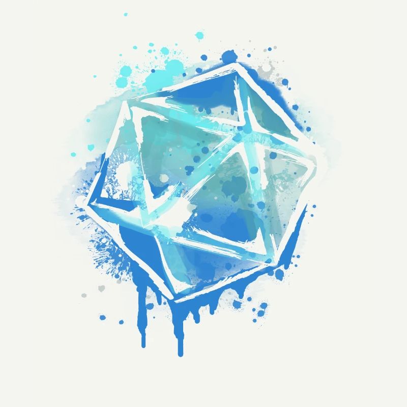 RPG Dice Tabletop Rollenspieler 20 Sided Die