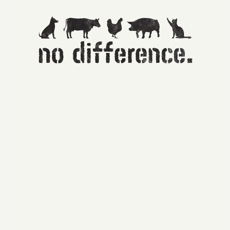 No Difference - Tierschutz Vegan