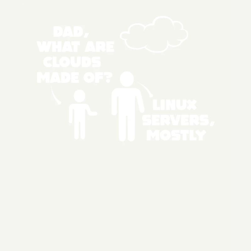 Funny Cloud Computing Papa Und Sohn