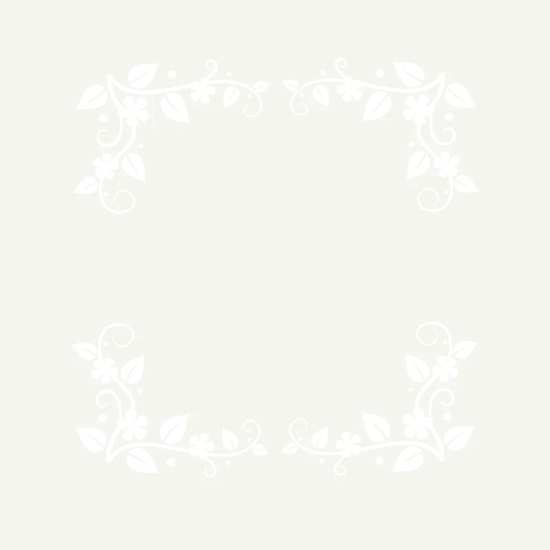Flowers Corners Ornaments Frames