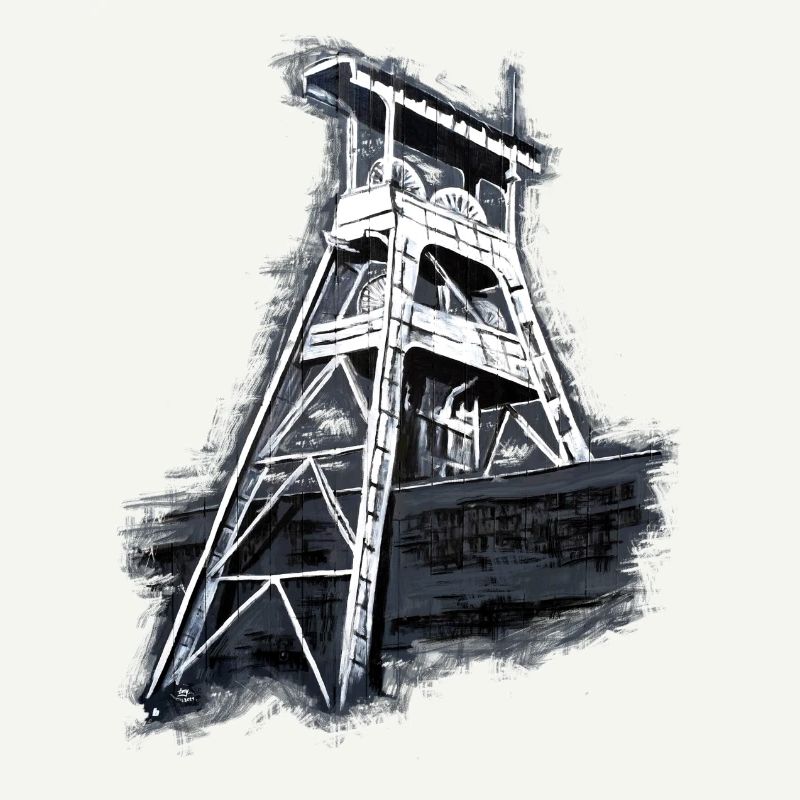 Herten Colliery Ewald Shaft 7