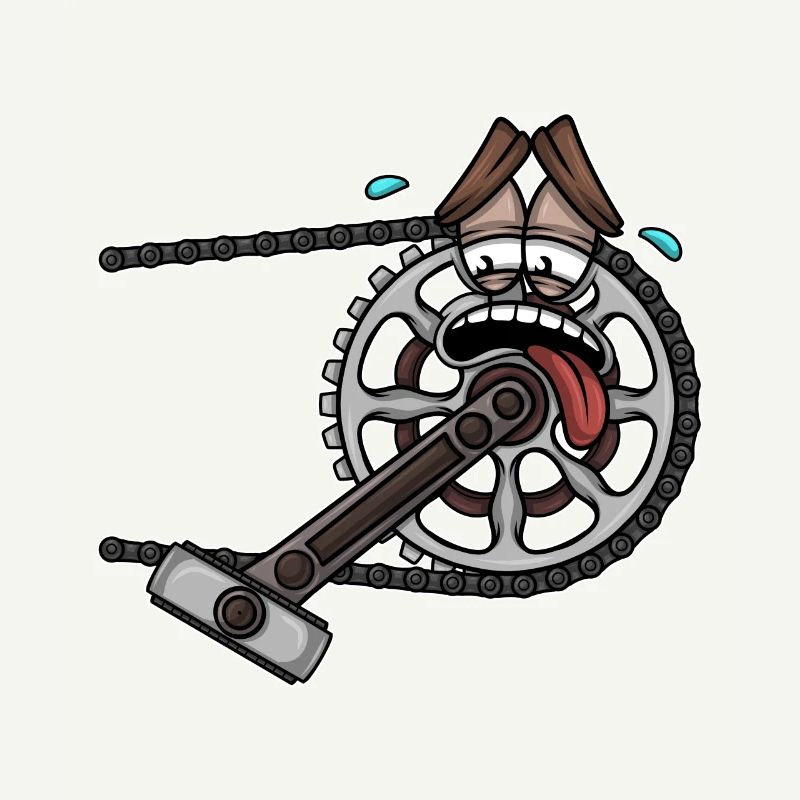 Cyclistes Cyclisme Vélo Pignon Vélo