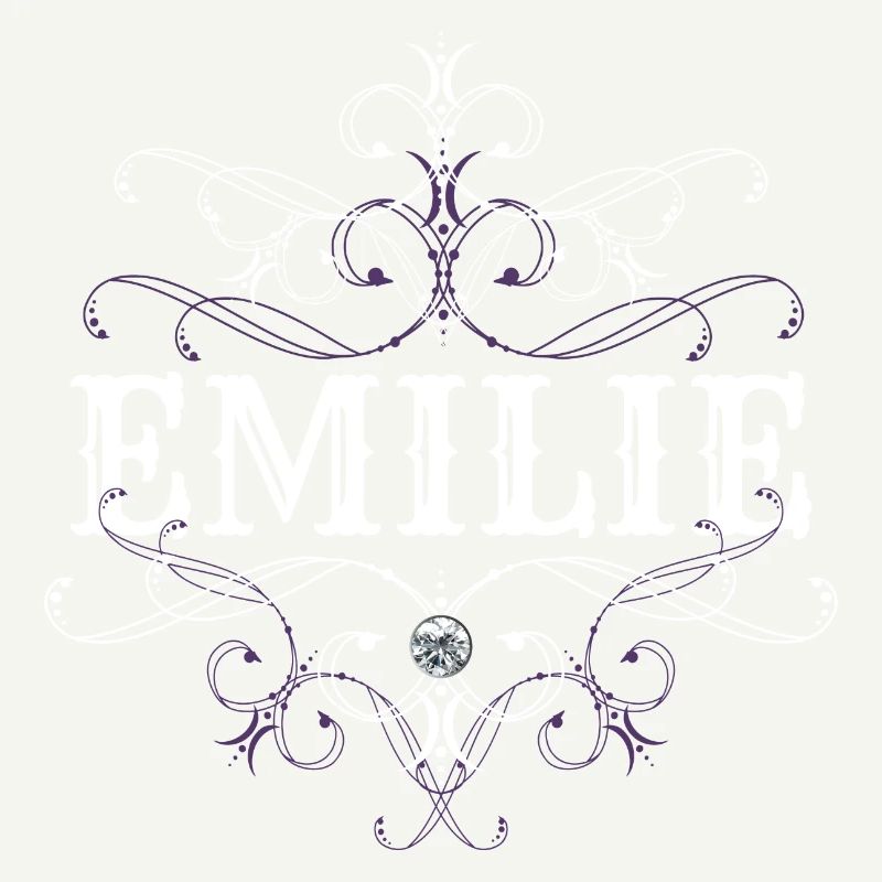 Emilie Surname First name personalized