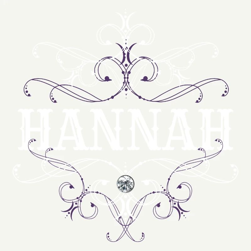 Hannah Surname First Name Personalized