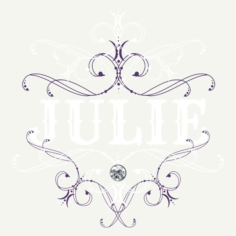 Julie Surname First name personalized