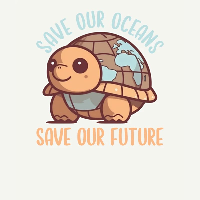 Turtle Earth save our oceans save our future