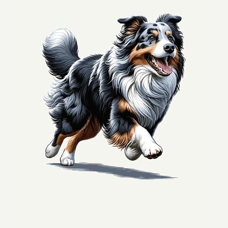 Australian Shepherd Blue Merle Aussie Hunde