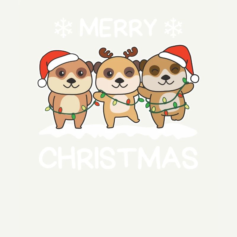 Joyeux Noël Suricate Veille de Noël