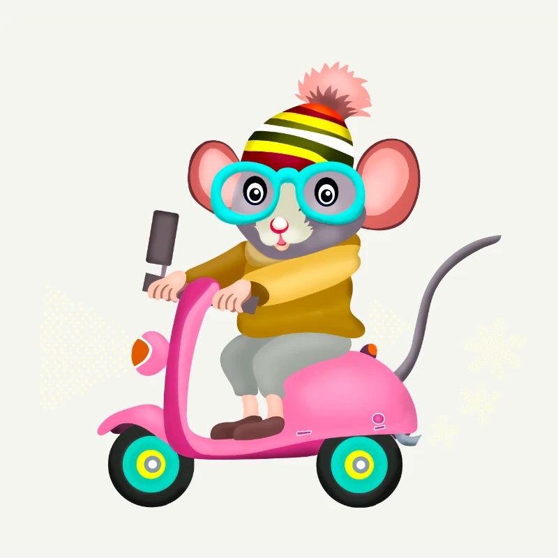 auf Roller