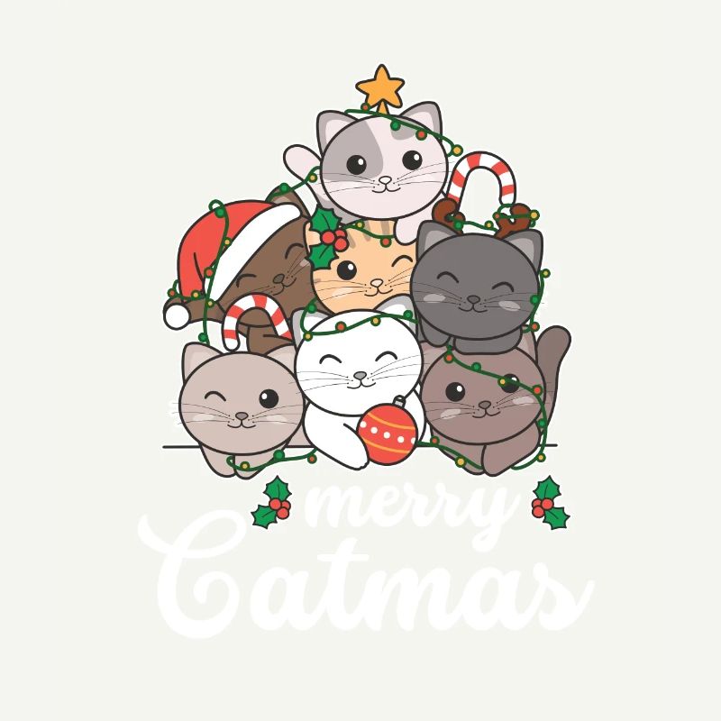 Joyeux Noël de chat de Catma