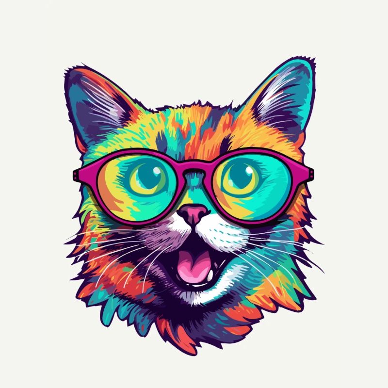 crazy cat