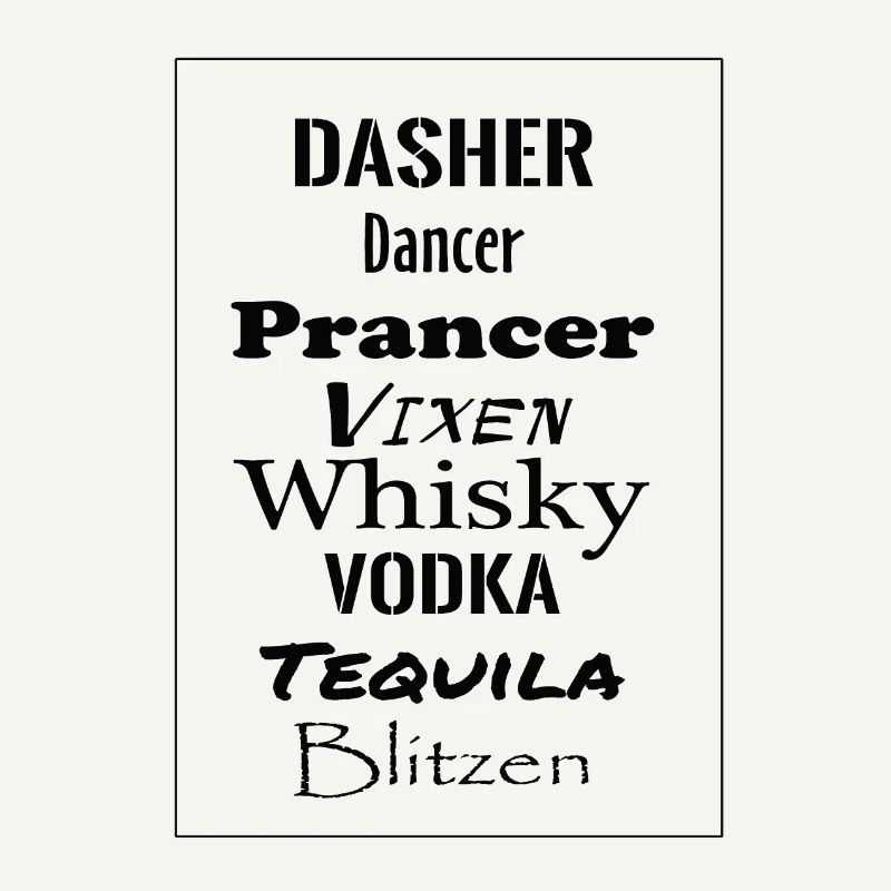 Dasher Dancer Blitzen