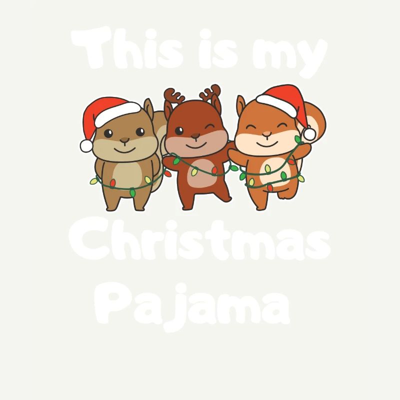 Pyjama de Noël Écureuil