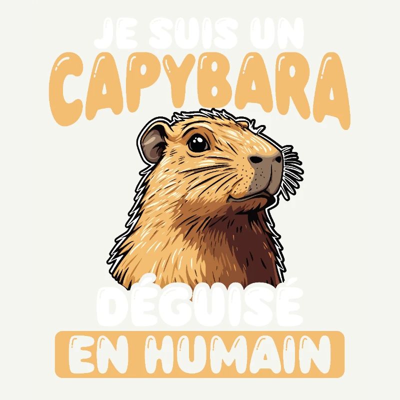 Ich bin ein als Mensch verkleideter Capybara