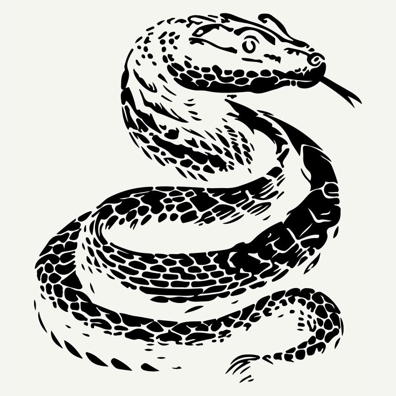 Snake Silhouette