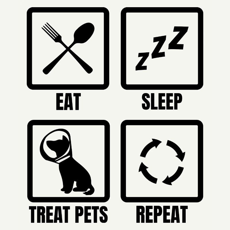 Tierarzt Routine