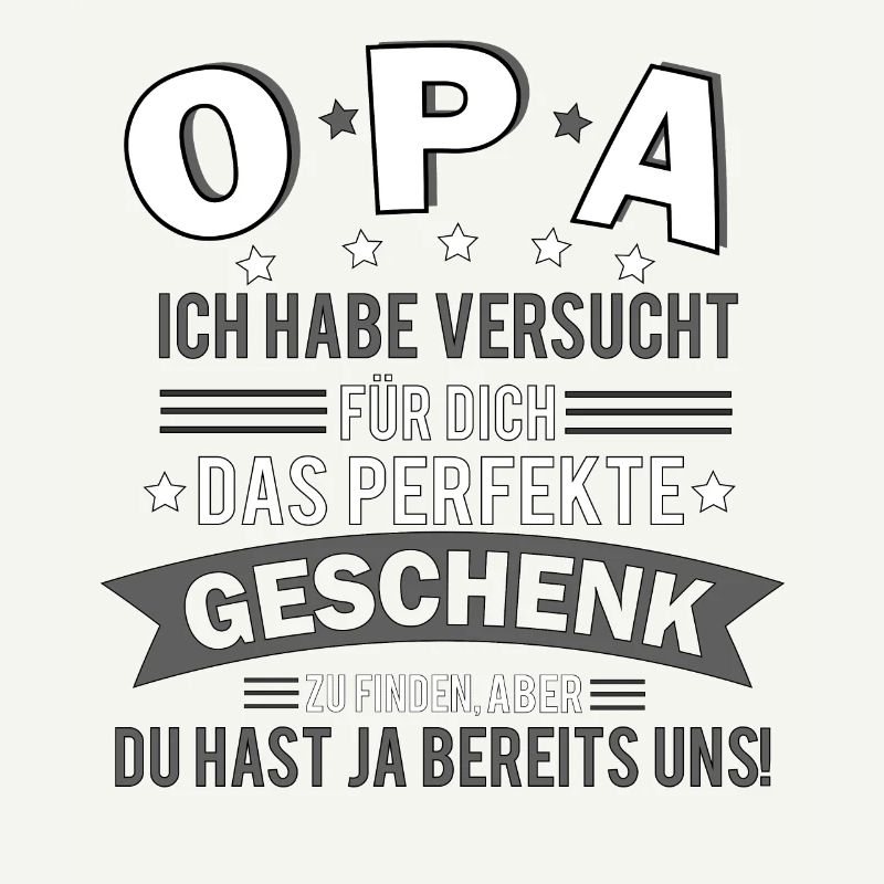 Opa Geschenk Spruch
