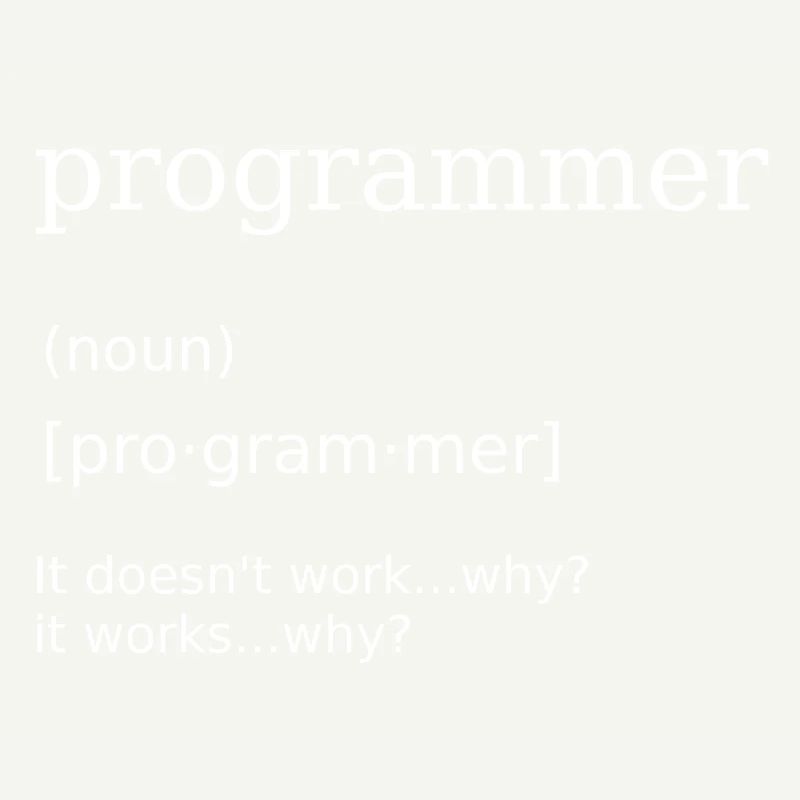 Programmierer Informatiker Programming Humor