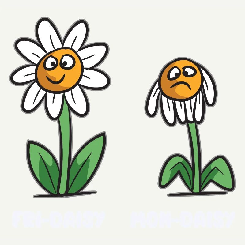 Leben eines Gänseblümchen Mon-Daisy Fri-Daisy