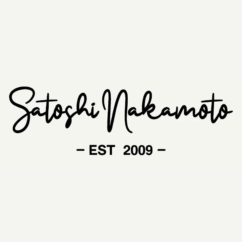 Satoshi Nakamoto Bitcoin Blockchain 2009