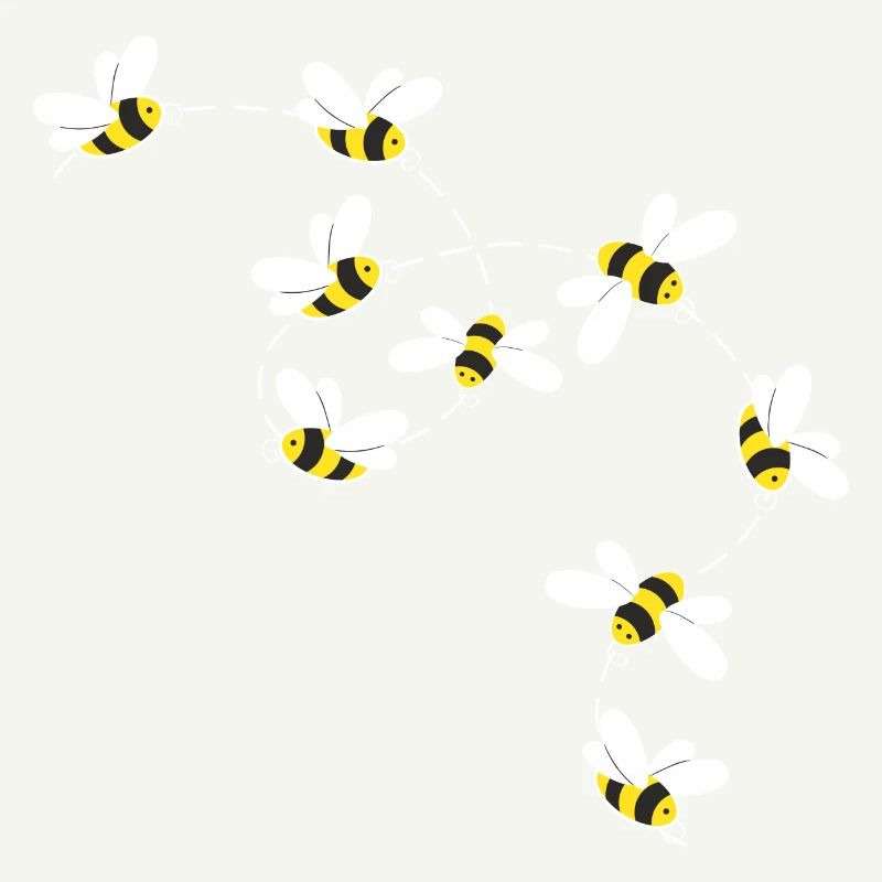 Bienen Flug
