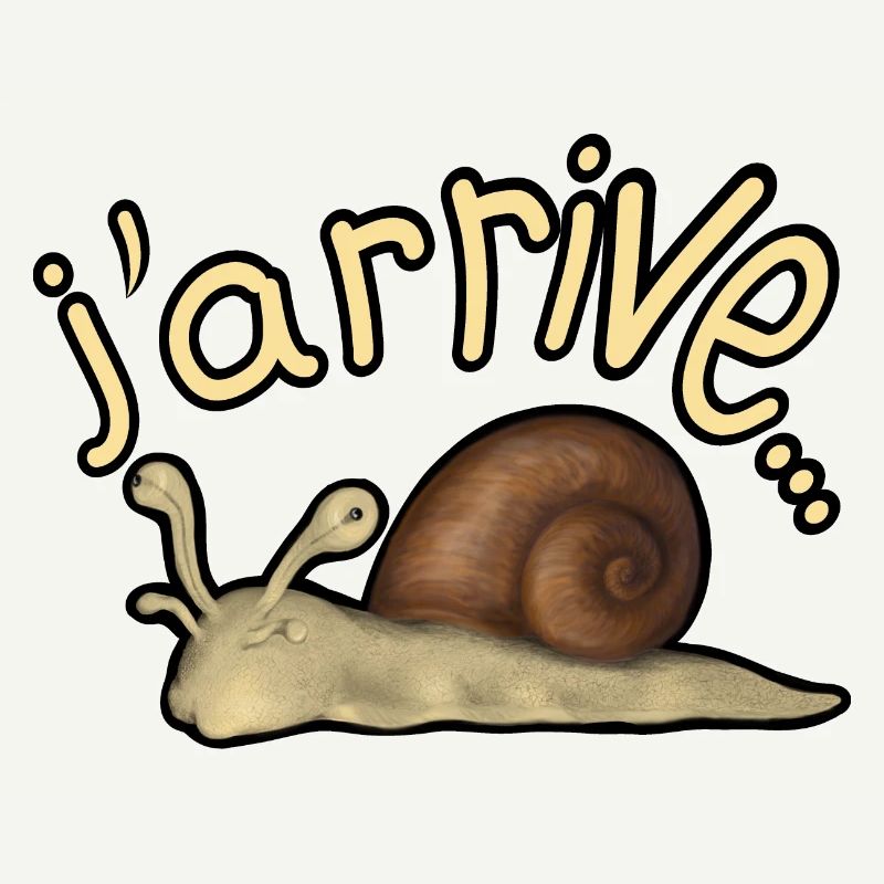 j'arrive escargot