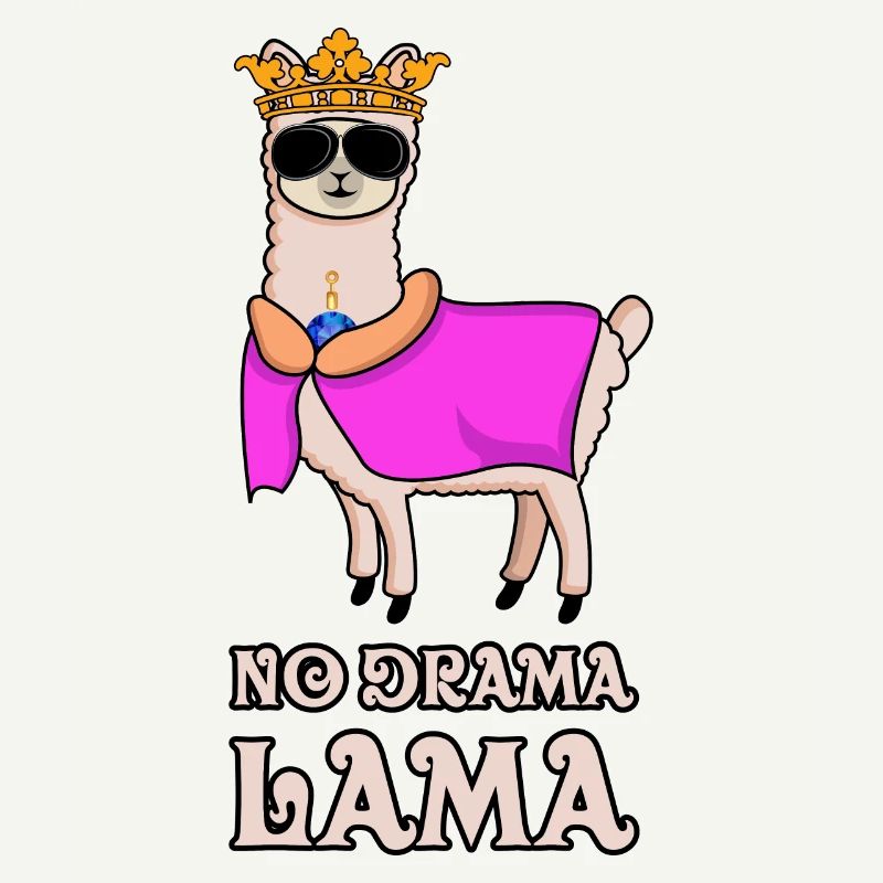 Pas de drame Lama Dramaqueen Gift