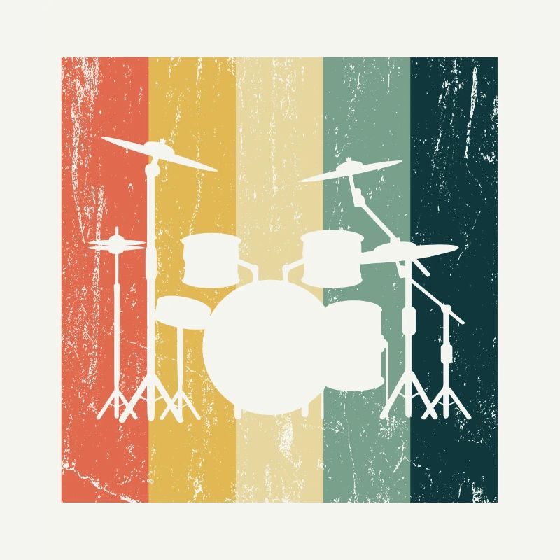 Drummer Raggae Percussion Schlagzeuger Geschenk