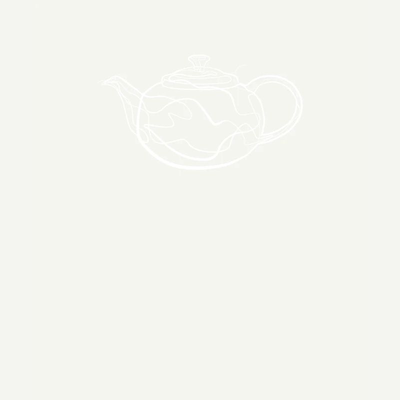 Teapot - one line drawing