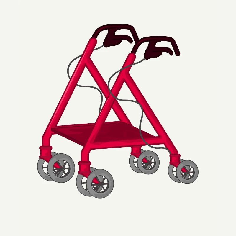 Rollator Gehhilfe