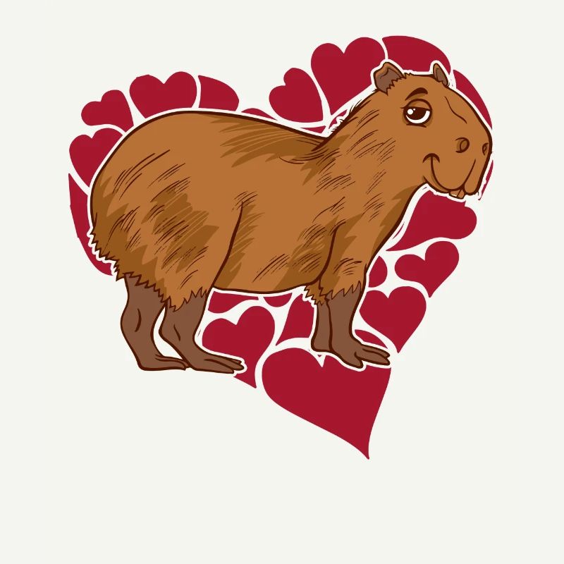 Capybara Amour